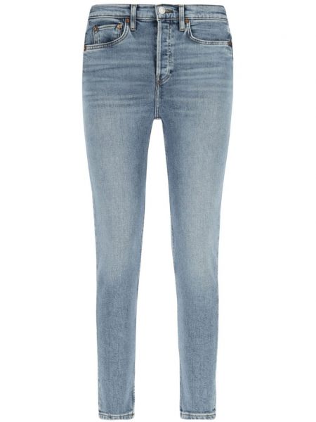 Skinny jeans Re/done blå