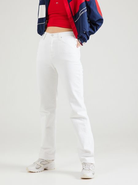 Τζιν Tommy Jeans λευκό