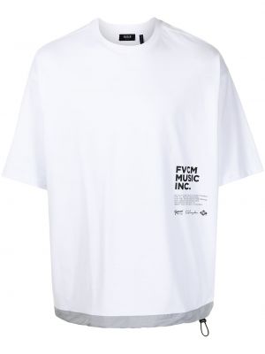 Camiseta con cordones Five Cm blanco