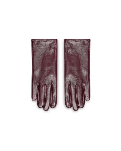 Mănuși din piele Semi Line maro