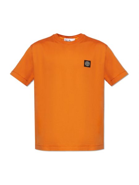 Koszulka Stone Island pomarańczowa
