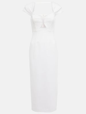 Sukienka midi Roland Mouret biała