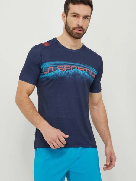 Sportska majica kratki rukavi La Sportiva plava