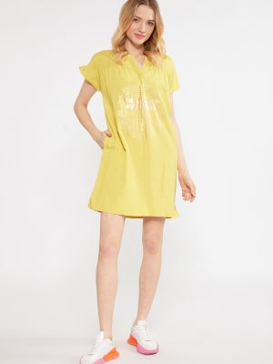 Mini šaty Monnari žltá