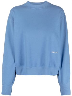 Sweatshirt mit stickerei Rlx Ralph Lauren blau