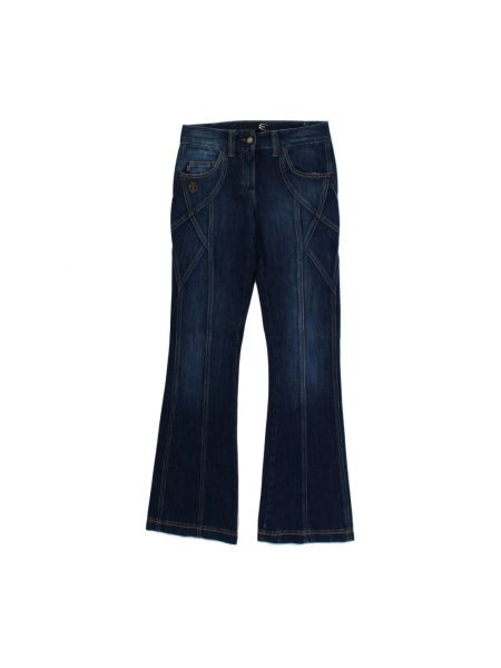 Low waist jeans Roberto Cavalli blau