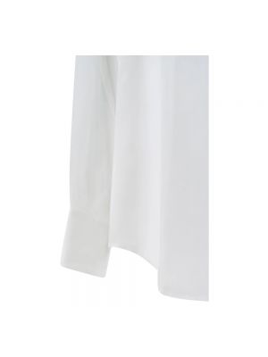 Blusa de seda slim fit Equipment blanco