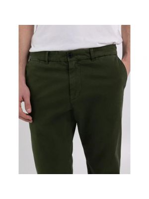 Pantalones chinos slim fit Replay verde