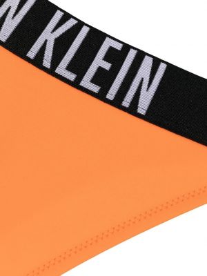 Bikiny Calvin Klein oranžové
