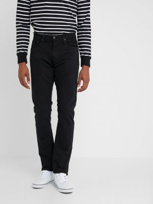 Приталенные джинсы скинни слим Polo Ralph Lauren черные