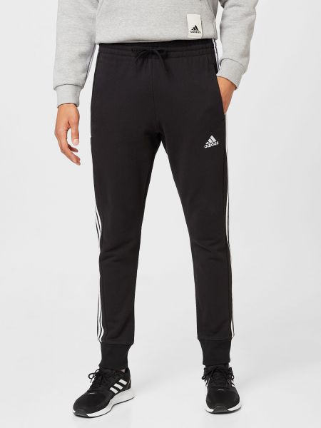 Pantalon de joggings à rayures Adidas Sportswear noir