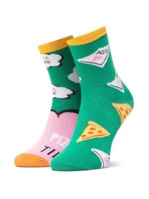 Зеленые носки в горошек Dots Socks