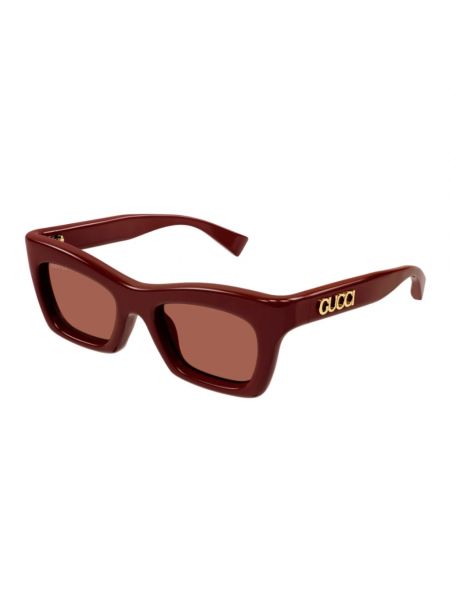 Sonnenbrille Gucci rot