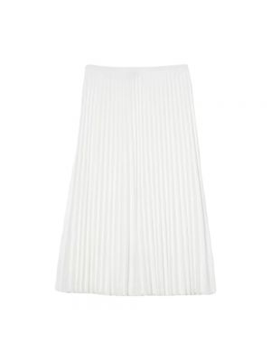 Spódnica midi Lacoste biała