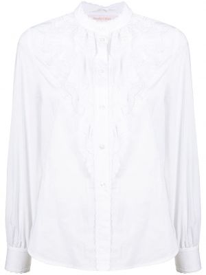 Camisa con bordado See By Chloé blanco