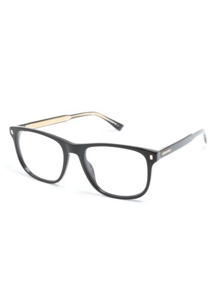 Brille mit print Dsquared2 Eyewear schwarz