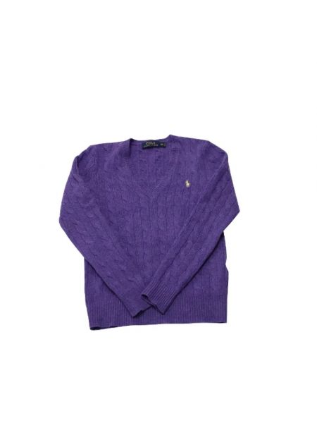 Top de lana Ralph Lauren Pre-owned violeta