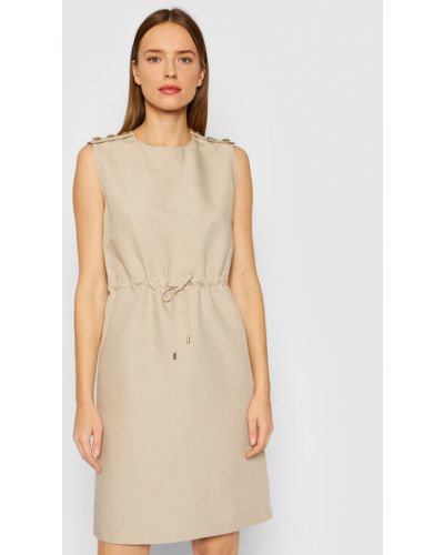 Trussardi Nyári ruha 56D00584 Bézs Regular Fit