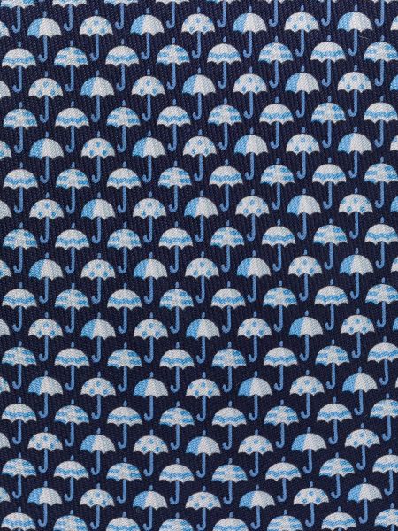 Paraguas Salvatore Ferragamo azul