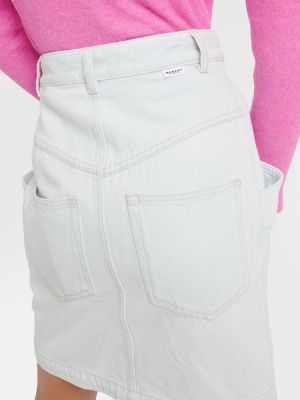 Spódnica jeansowa z wysoką talią Marant Etoile