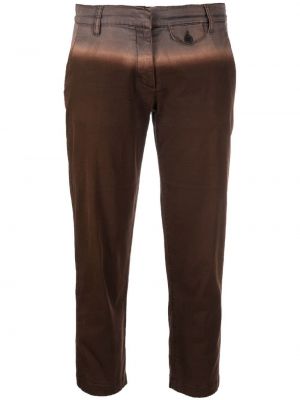 Панталон с градиентным принтом Prada Pre-owned кафяво
