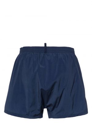 Shorts mit print Dsquared2 blau