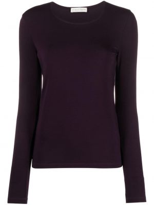 Marškinėliai Le Tricot Perugia violetinė