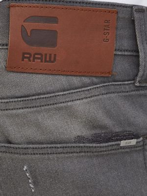 Pantaloni cu stele G-star Raw gri