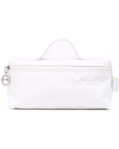 Bolso clutch Longchamp blanco