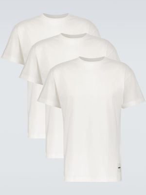 Pamučna košulja Jil Sander bijela