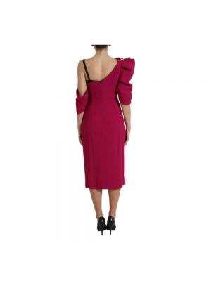 Vestido midi Dolce & Gabbana violeta
