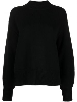 Кашмирен пуловер Le Kasha черно