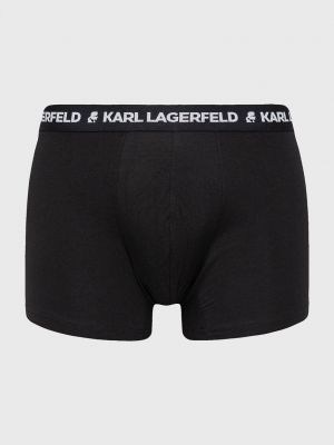 Karl Lagerfeld boxeralsó fekete, férfi