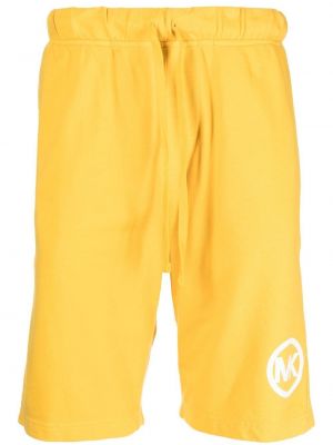 Trykt bermudashorts Michael Kors gul