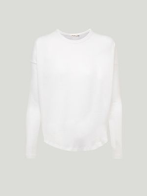 Camiseta de algodón Rag & Bone blanco