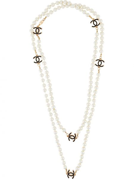 Collar con perlas Chanel Pre-owned