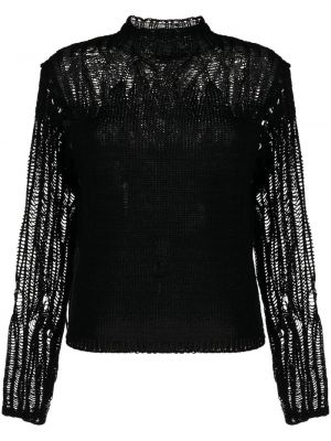 Džemper s prijelazom boje Chloé crna