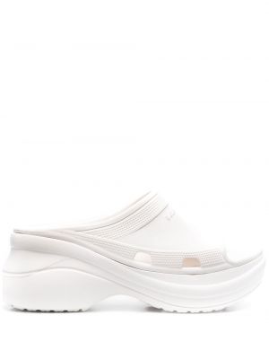 Sandale cu platformă Balenciaga alb