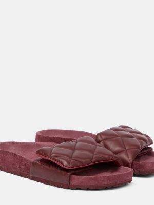 Sandale din piele Birkenstock 1774 roșu