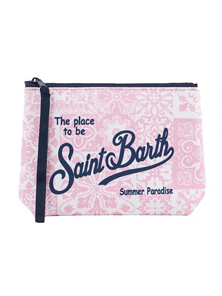 Clutch mit taschen Mc2 Saint Barth pink