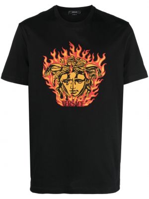 T-shirt Versace sort