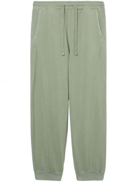 Bavlnené teplákové nohavice Five Cm zelená