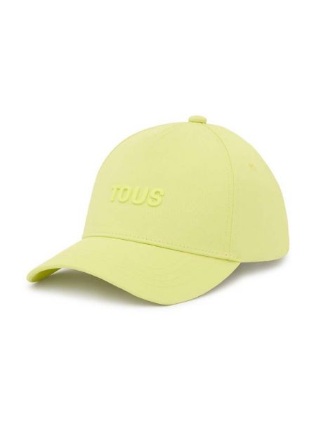 Pamučna kapa Tous zelena
