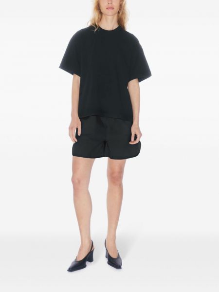 T-shirt en coton oversize Filippa K noir
