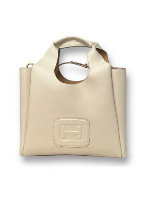 Shopper handtasche Hogan beige