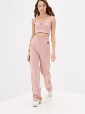 Рожевий топ Calvin Klein Jeans