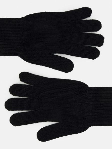 Rękawiczki Ea7 Emporio Armani czarne