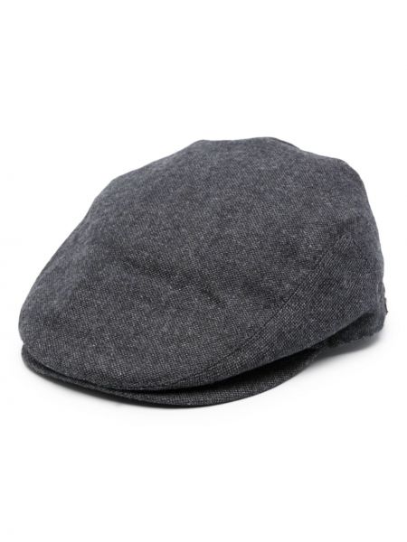 Cappello di cotone Barbour grigio