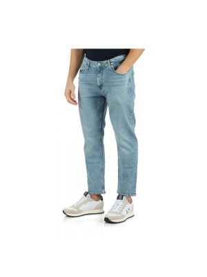 Pantalones rectos Tommy Jeans azul