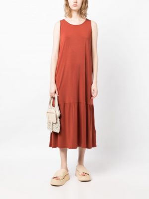 Midi šaty bez rukávů z lyocellu Eileen Fisher
